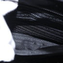 PRADA Hand Bag Enamel Black Auth 156803-19