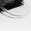 PRADA Hand Bag Enamel Black Auth 156803-7