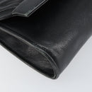 GUCCI Shoulder Bag Leather Black Gold 004 25 0240 Auth 156804-14