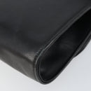 GUCCI Shoulder Bag Leather Black Gold 004 25 0240 Auth 156804-15