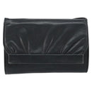 GUCCI Shoulder Bag Leather Black Gold 004 25 0240 Auth 156804-13