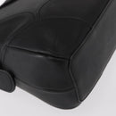Chloe Hand Bag Leather Black Auth 156808-9