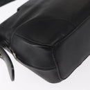 Chloe Hand Bag Leather Black Auth 156808-15