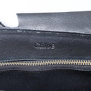 Chloe Hand Bag Leather Black Auth 156808-10