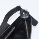 Chloe Hand Bag Leather Black Auth 156808-18