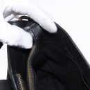 Chloe Hand Bag Leather Black Auth 156808-21