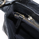 Chloe Hand Bag Leather Black Auth 156808-23