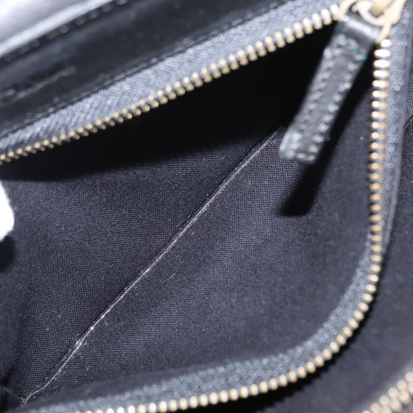 Chloe Hand Bag Leather Black Auth 156808