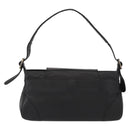 Chloe Hand Bag Leather Black Auth 156808-2