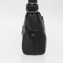 Chloe Hand Bag Leather Black Auth 156808-3