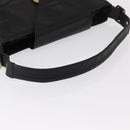 Chloe Hand Bag Leather Black Auth 156808-7