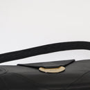 Chloe Hand Bag Leather Black Auth 156808-8