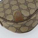 GUCCI GG Supreme Web Sherry Line Bag PVC Beige Gold 89 02 066 Auth 156823-13