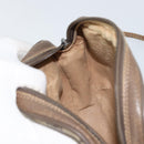 GUCCI GG Supreme Web Sherry Line Bag PVC Beige Gold 89 02 066 Auth 156823-18