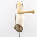 GUCCI GG Supreme Web Sherry Line Bag PVC Beige Gold 89 02 066 Auth 156823-21