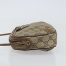 GUCCI GG Supreme Web Sherry Line Bag PVC Beige Gold 89 02 066 Auth 156823-5