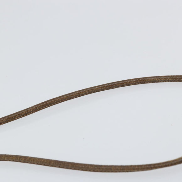 GUCCI GG Supreme Web Sherry Line Bag PVC Beige Gold 89 02 066 Auth 156823