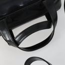 GUCCI Soho Hand Bag Enamel 2way Black Silver 000 1274 0505 Auth 156826-8