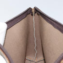 GUCCI GG Plus Supreme Clutch Bag PVC Beige Auth 156830-17