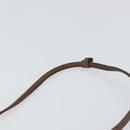 GUCCI GG Supreme Web Sherry Line Bag PVC Beige Gold 904 02 047 Auth 156831-8