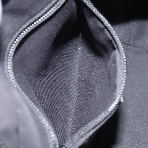 GUCCI GG Canvas Web Sherry Line Hand Bag Black Red Green Auth 156833