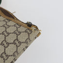GUCCI GG Plus Supreme Web Sherry Line Tote Bag PVC Beige Red Auth 156834-9