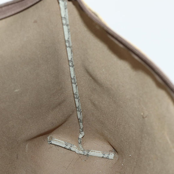 GUCCI GG Plus Supreme Web Sherry Line Tote Bag PVC Beige Red Auth 156834