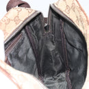 GUCCI GG Canvas Shoulder Bag Beige 03136 Auth 156837-21