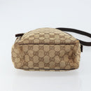 GUCCI GG Canvas Shoulder Bag Beige 03136 Auth 156837-5