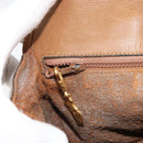 GUCCI GG Canvas Shoulder Bag Beige Gold Auth 156840-20