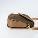 GUCCI GG Canvas Shoulder Bag Beige Gold Auth 156840-4