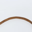 GUCCI GG Canvas Shoulder Bag Beige Gold Auth 156840-8