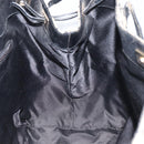 GUCCI GG Canvas Shoulder Bag Navy Gold 019 0493 1669 Auth 156841-19