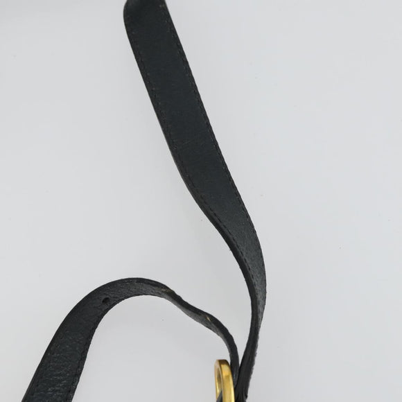 GUCCI GG Supreme Sherry Line Shoulder Bag PVC Navy Gold 41 02 034 Auth 156842