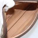 GUCCI GG Supreme Shoulder Bag PVC Beige Gold 97 02 068 Auth 156844-17