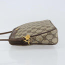 GUCCI GG Supreme Shoulder Bag PVC Beige Gold 97 02 068 Auth 156844-5