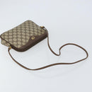 GUCCI GG Supreme Shoulder Bag PVC Beige Gold 97 02 068 Auth 156844-7