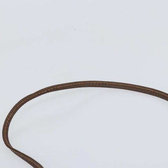 GUCCI GG Supreme Shoulder Bag PVC Beige Gold 97 02 068 Auth 156844