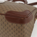 GUCCI Micro GG Supreme Boston Bag PVC 2way Beige Gold 002 122 0033 Auth 156846-14