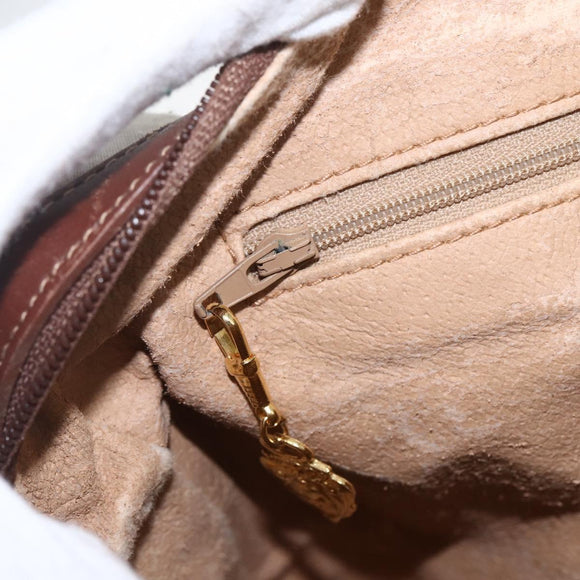 GUCCI Micro GG Supreme Boston Bag PVC 2way Beige Gold 002 122 0033 Auth 156846