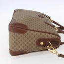 GUCCI Micro GG Supreme Boston Bag PVC 2way Beige Gold 002 122 0033 Auth 156846-5