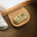 GUCCI Micro GG Supreme Web Sherry Line Bag PVC Beige 002 904 0223 Auth 156847-13