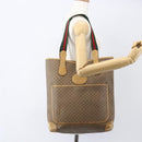 GUCCI Micro GG Supreme Web Sherry Line Bag PVC Beige 002 904 0223 Auth 156847-19