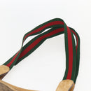 GUCCI Micro GG Supreme Web Sherry Line Bag PVC Beige 002 904 0223 Auth 156847-7