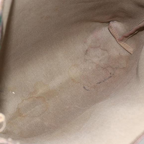 GUCCI GG Supreme Web Sherry Line Tote Bag PVC Beige Red 39 02 003 Auth 156848