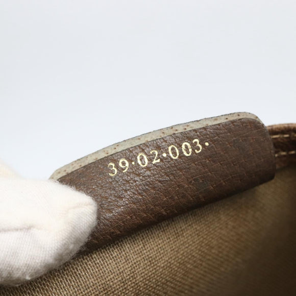 GUCCI GG Supreme Web Sherry Line Tote Bag PVC Beige Red 39 02 003 Auth 156848