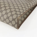 GUCCI GG Supreme Tote Bag PVC Beige Auth 156849-10
