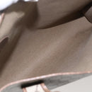 GUCCI GG Supreme Tote Bag PVC Beige Auth 156849-14