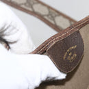 GUCCI GG Supreme Tote Bag PVC Beige Auth 156849-16