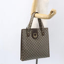 GUCCI GG Supreme Tote Bag PVC Beige Auth 156849-17